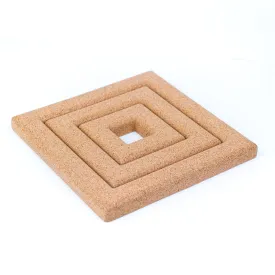 3-Piece Modular Cork Pot Trivet Set L-1056