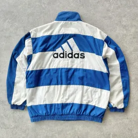 Adidas Equipment 1990s lightweight embroidered track jacket (L)