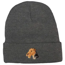 Airedale Terrier Embroidered Beanies