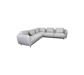 Aura corner sofa with high armrest (7)