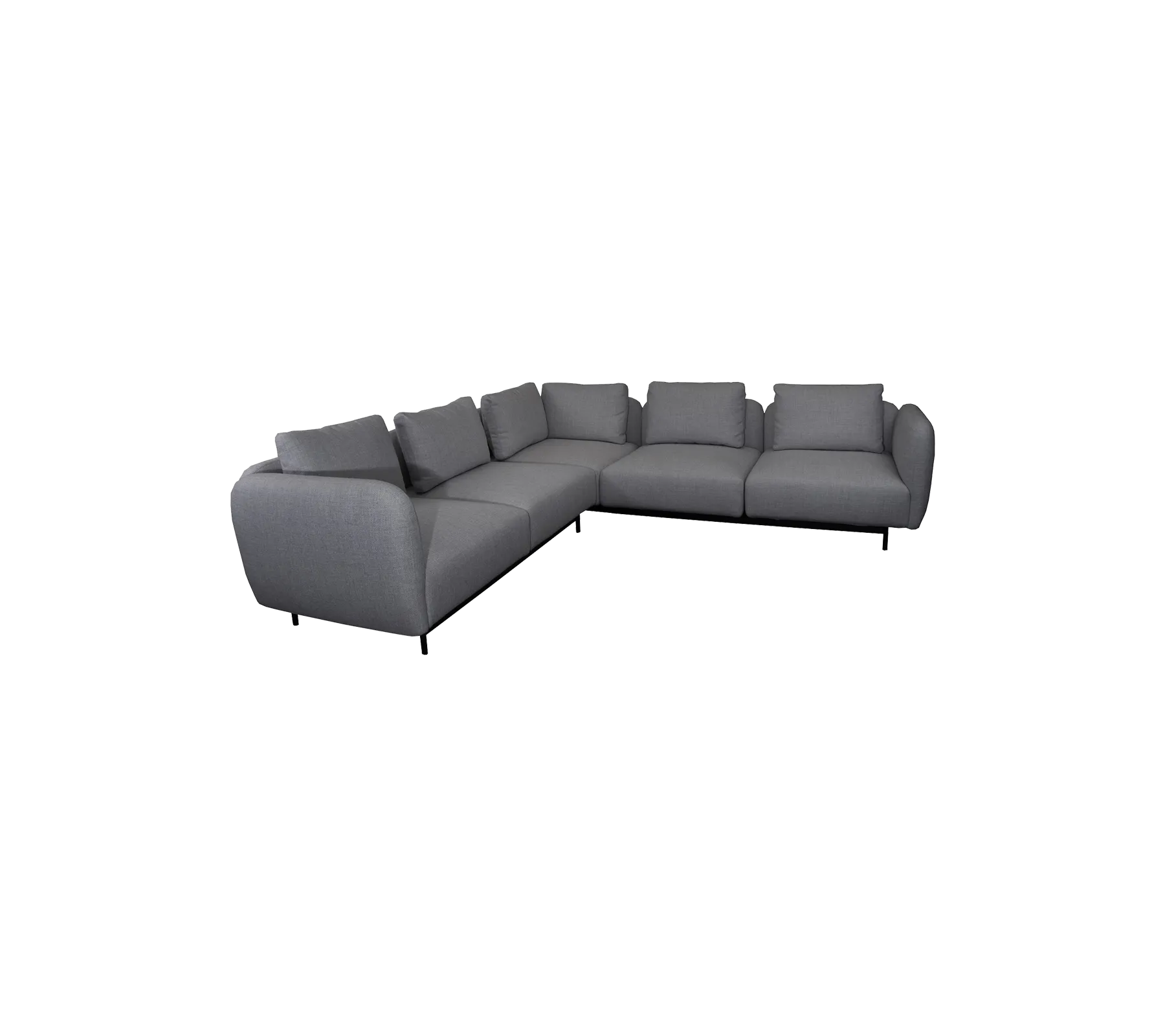 Aura corner sofa with high armrest (7)