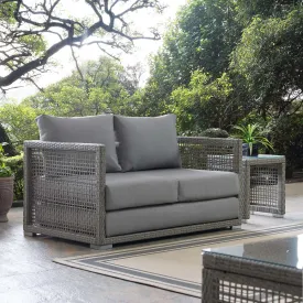 Aura Outdoor Patio Wicker Rattan Loveseat by Modway