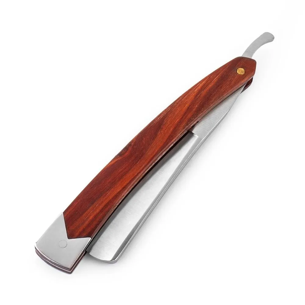 Bernardo Straight Razor With Wooden Handle