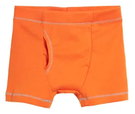 Boys Soft Cotton Boxer Brief | Orange