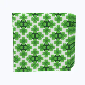 Celtic Shield of Clovers Napkins