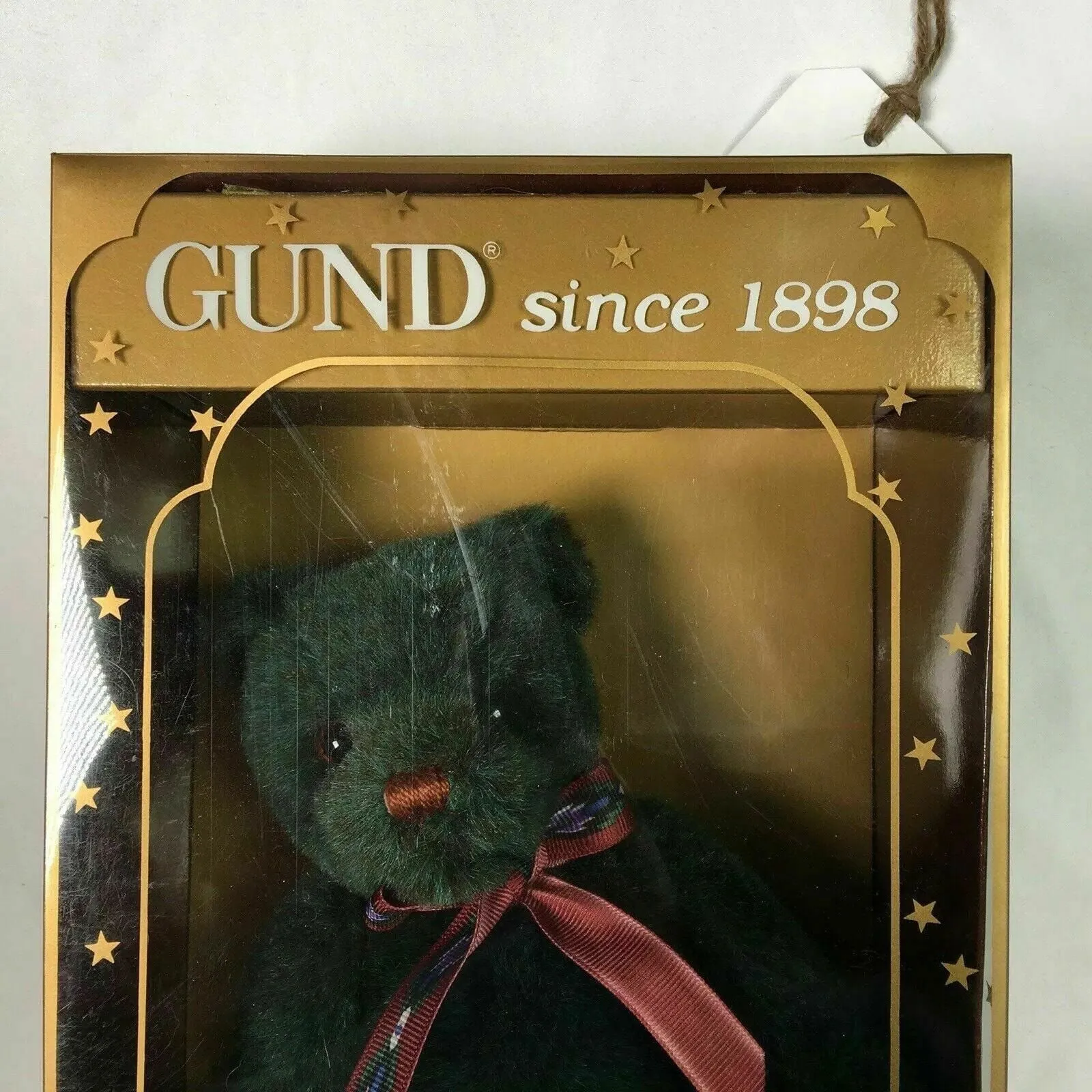 Charming Gund Limited Edition Teddy Bear Jointed Collector’s Edition 1993 Green Very Good