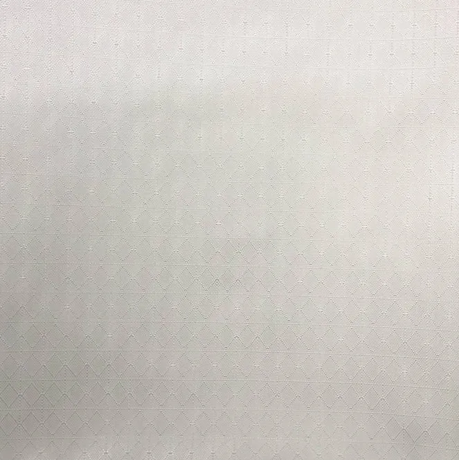 Coated Diamond Ripstop, DWR - White (Sold per Yard)