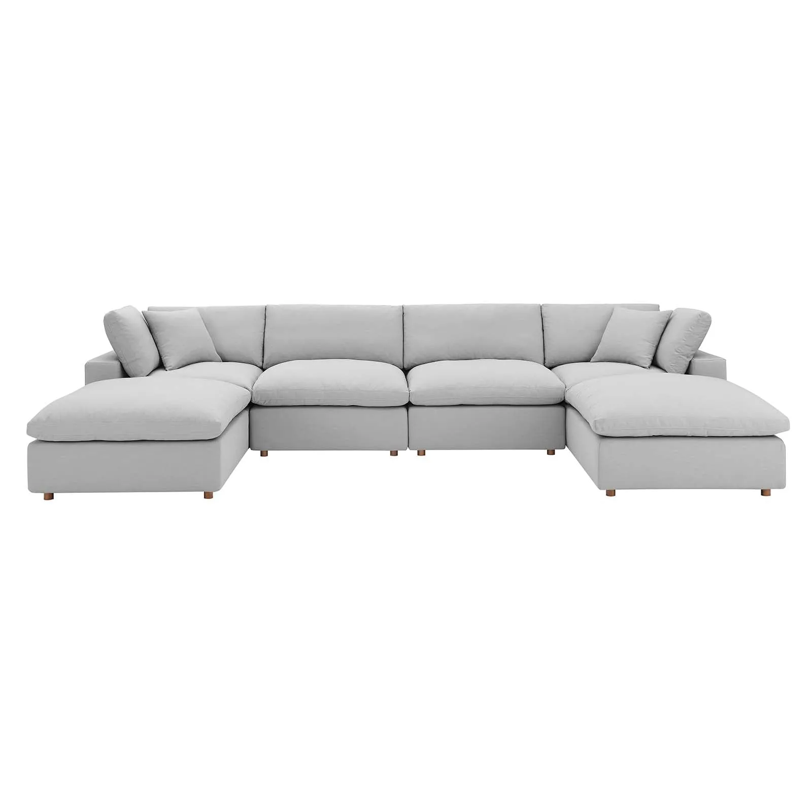 Commix Double Reclining Sectional by Modway