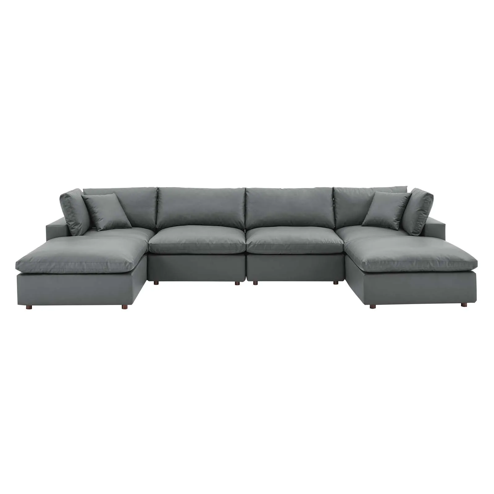 Commix Double Reclining Sectional by Modway