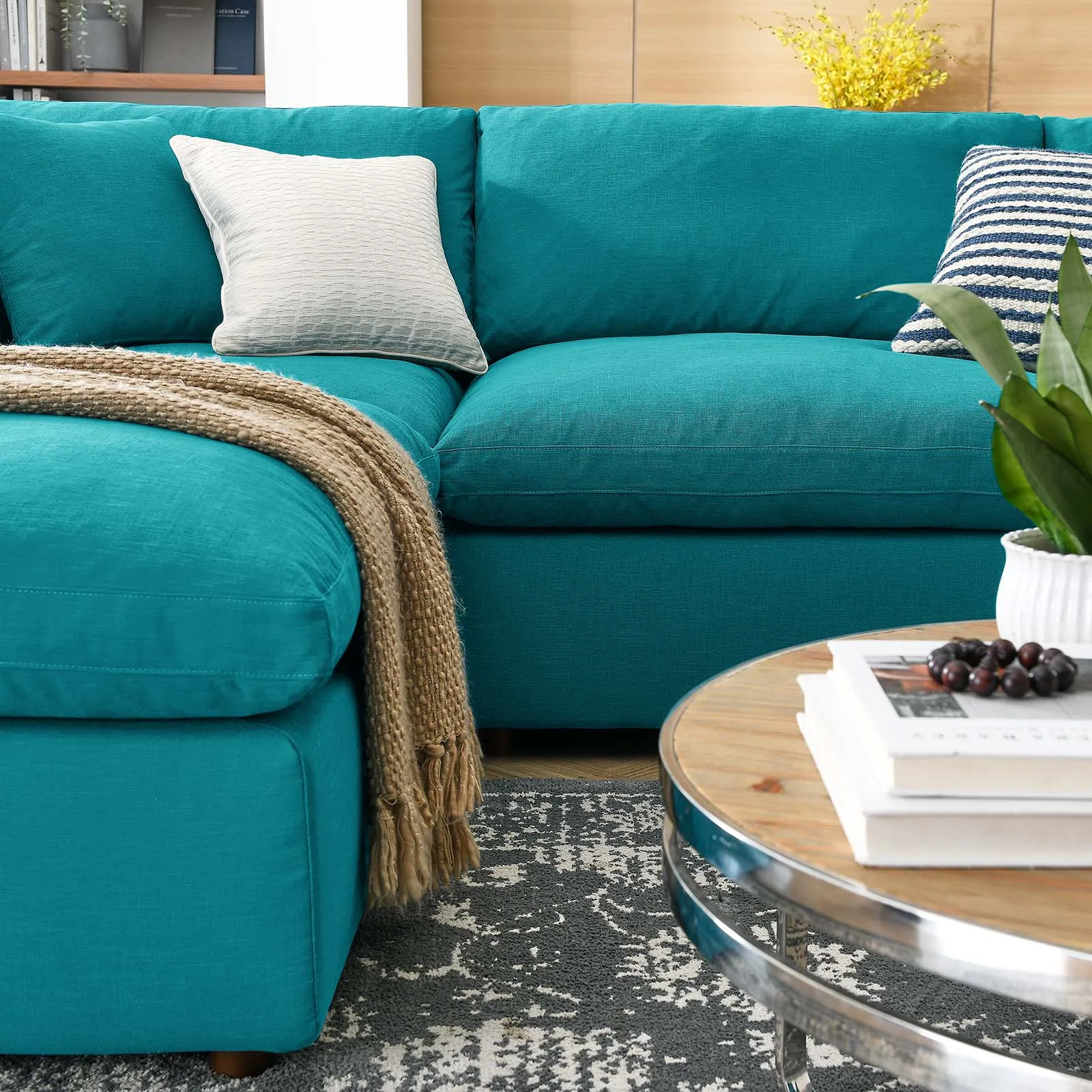 Commix Double Reclining Sectional by Modway