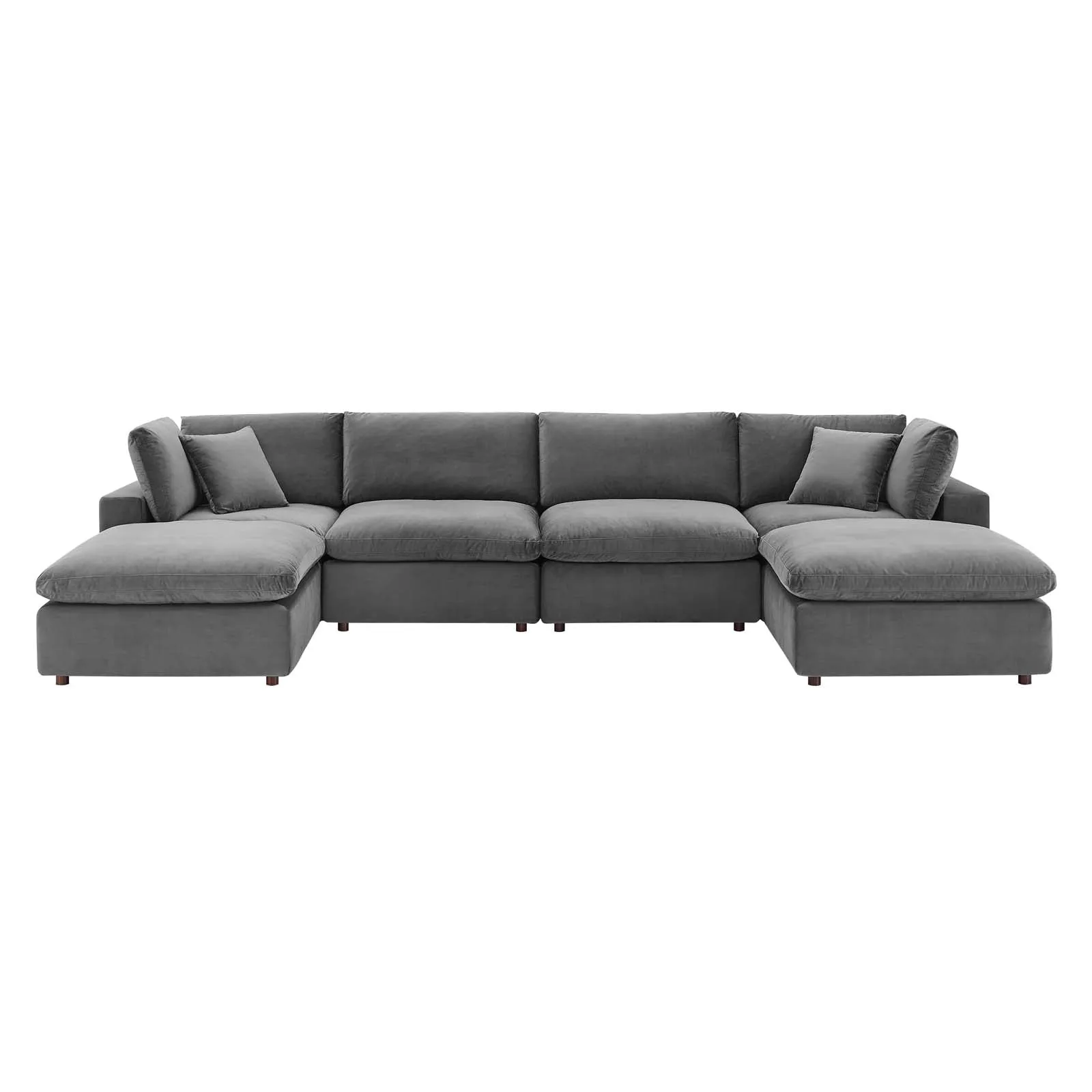 Commix Double Reclining Sectional by Modway