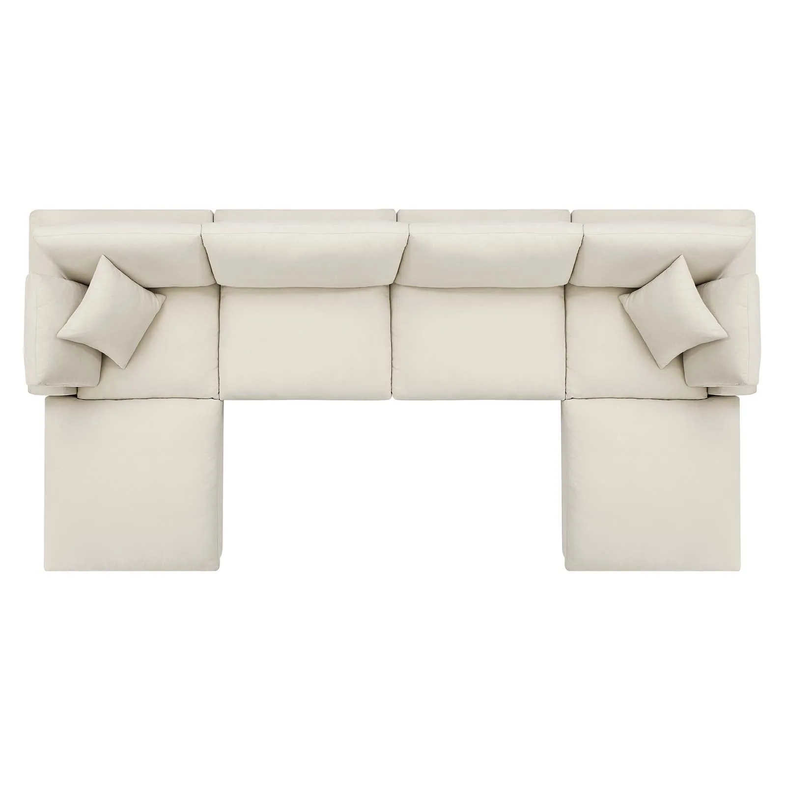 Commix Double Reclining Sectional by Modway