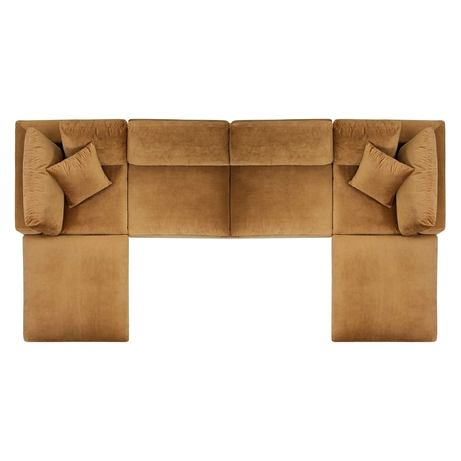 Commix Double Reclining Sectional by Modway