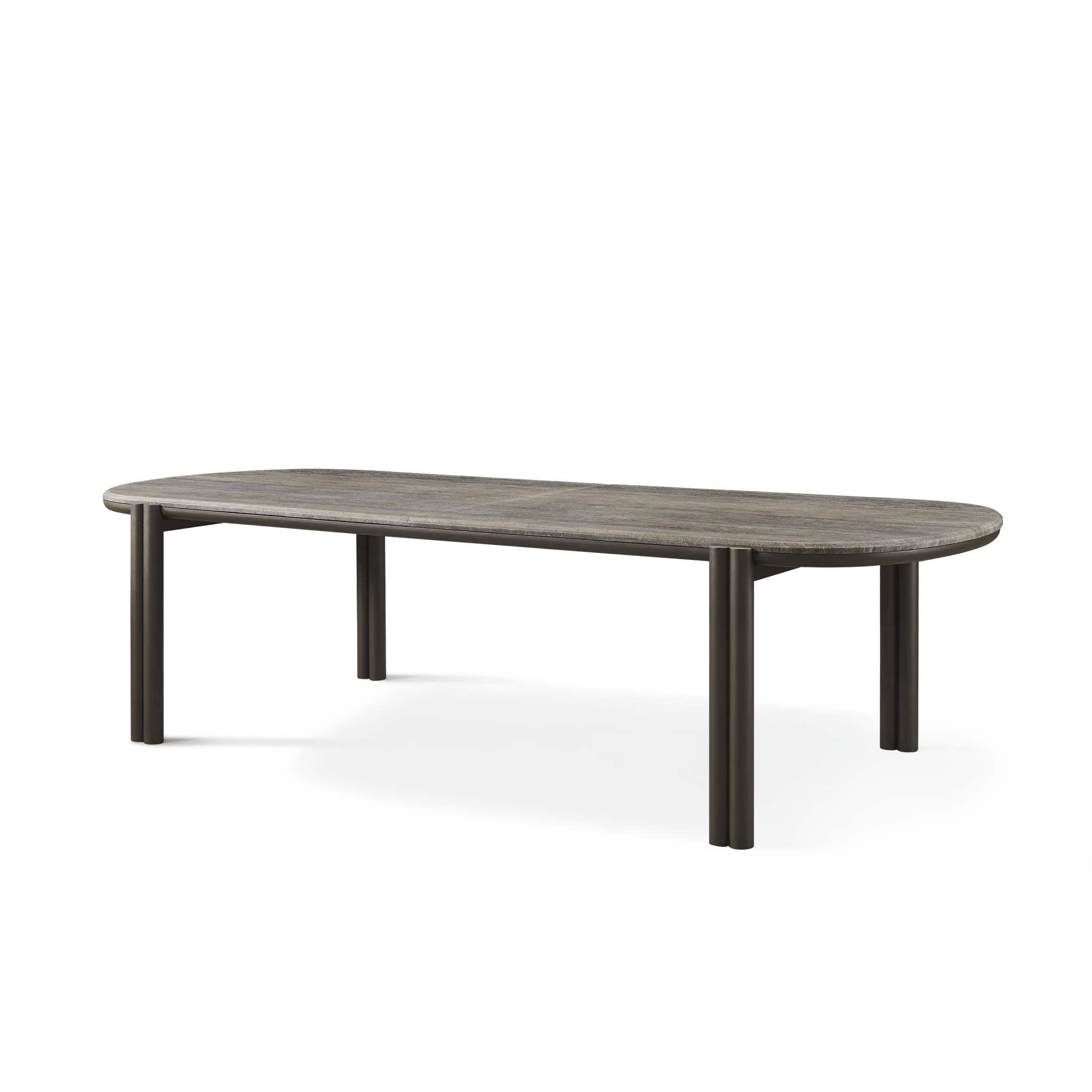 Cove Aluminum Pill Dining Table