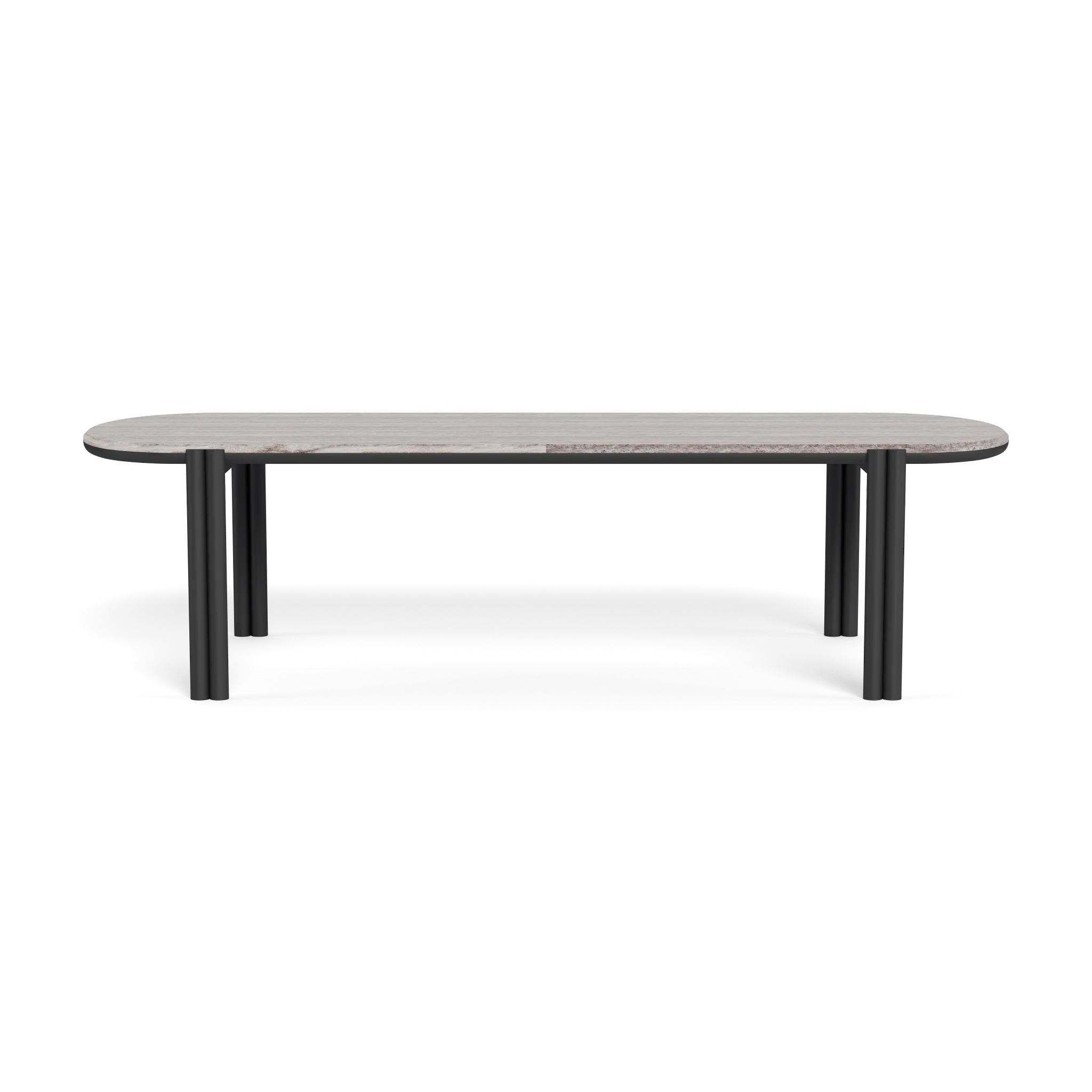 Cove Aluminum Pill Dining Table