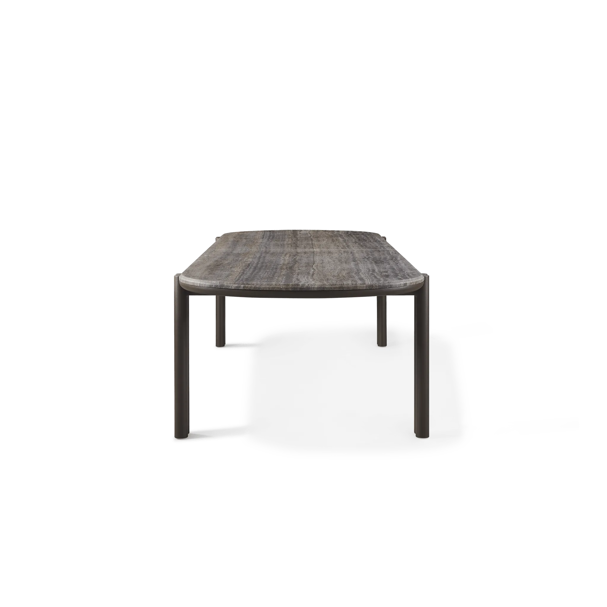 Cove Aluminum Pill Dining Table