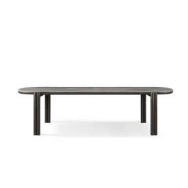 Cove Aluminum Pill Dining Table