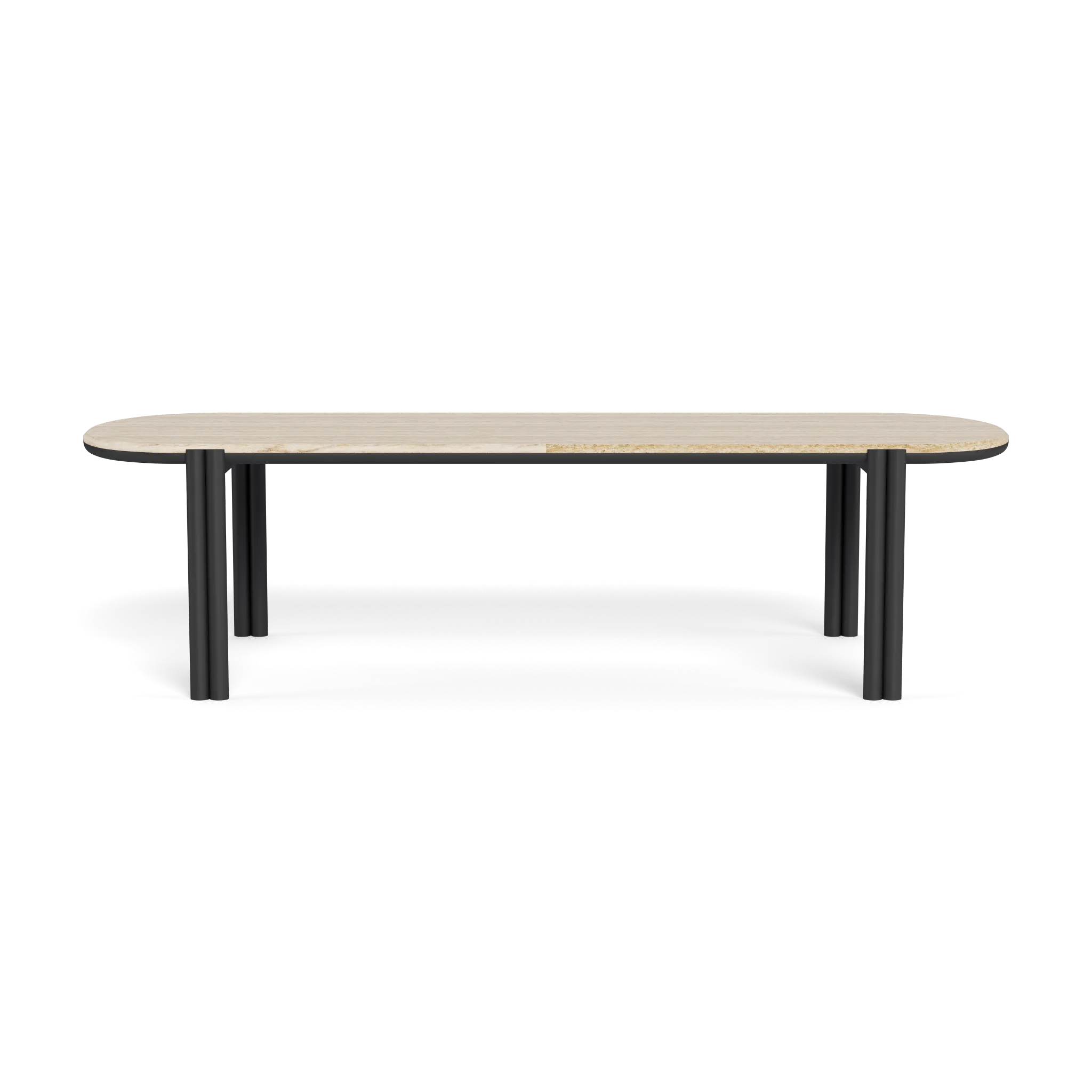 Cove Aluminum Pill Dining Table