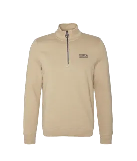 Essential Half-Zip Sweatshirt - Beige