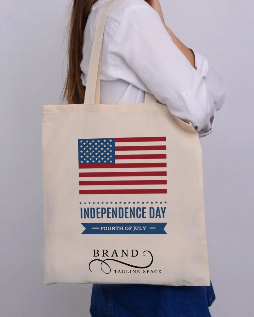 Flag of the United States Tote Bag - 4th Of July Tote Bags