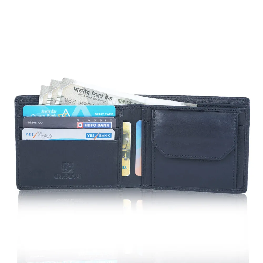 Genuine Leather Classic Travel Daytrip Wallet for Men