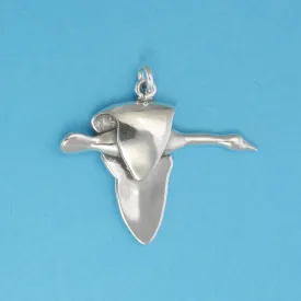 Goose In Flight Pendant