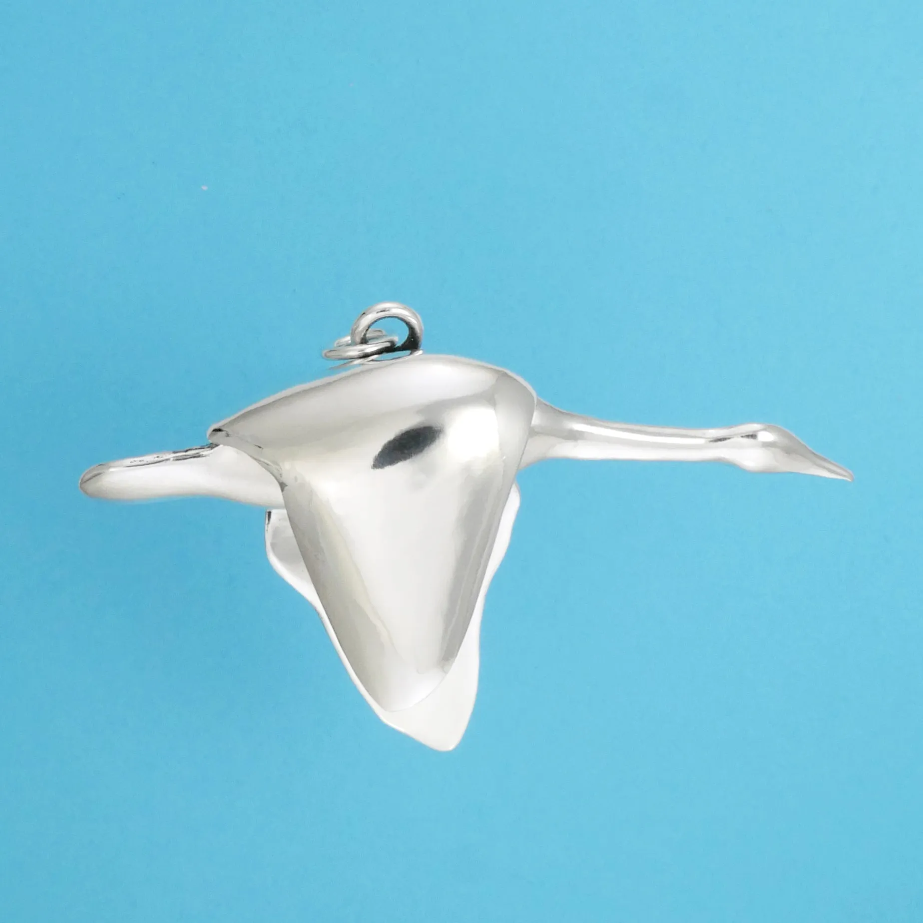 Goose In Flight Pendant