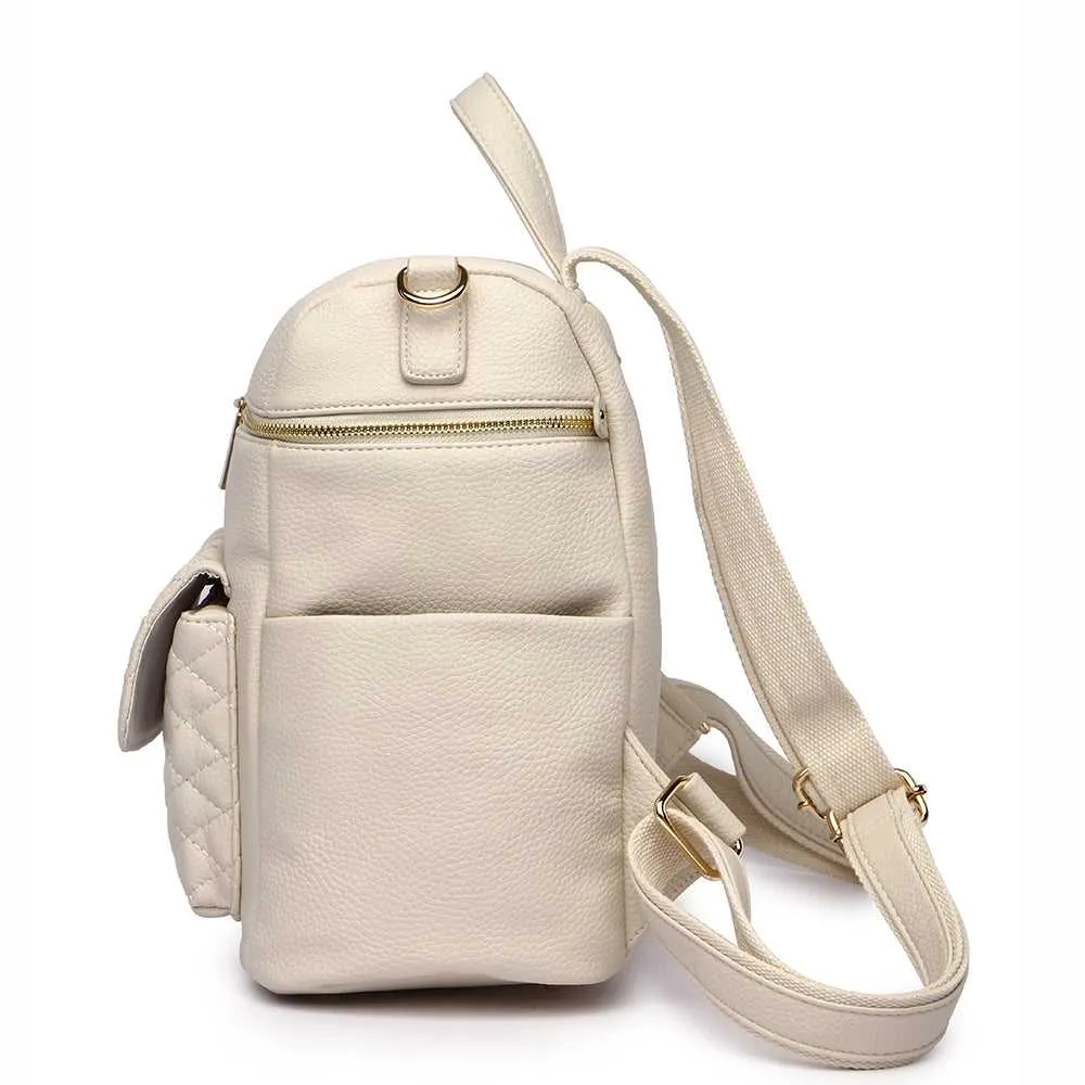 IMPERFECT Petit Monaco Diaper Bag | Pearl White