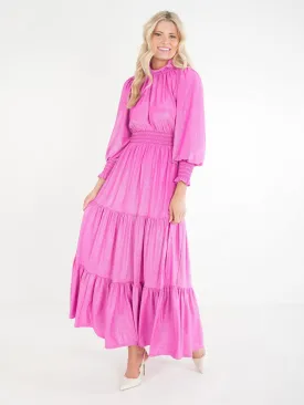 Fuchsia Fedora Hat - Maggie Maxi