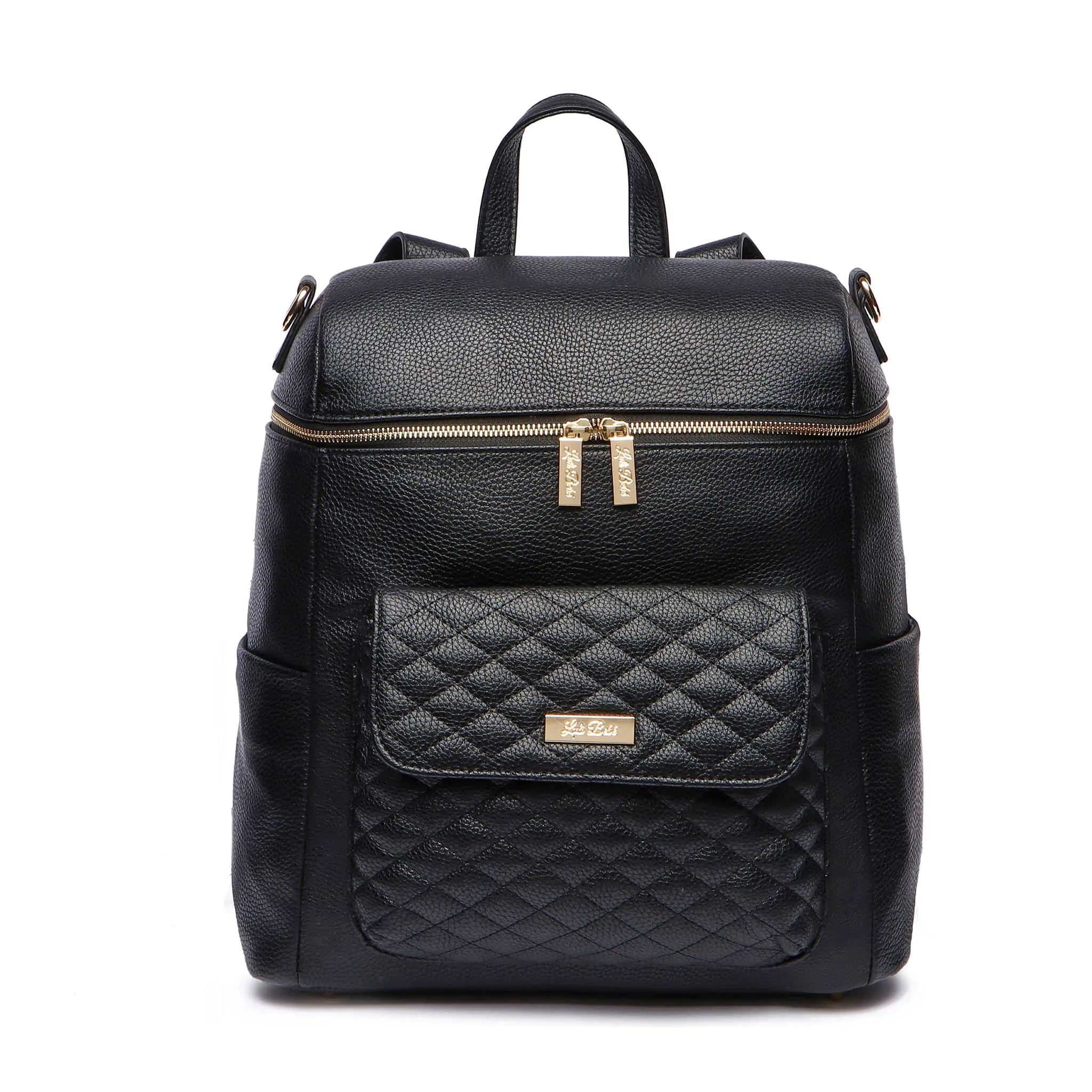 Monaco Diaper Bag | Ebony Black