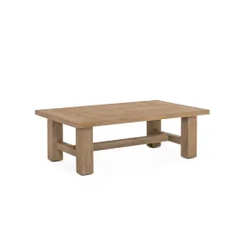 Monday Coffee Table Brushed Teak - Brown