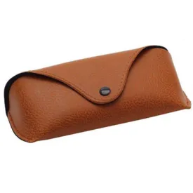 Portable Leather Sunglass Case