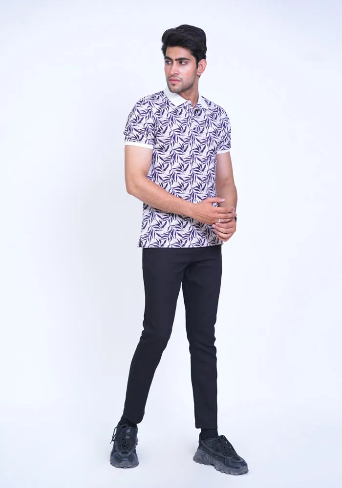 Printed Polo Shirt