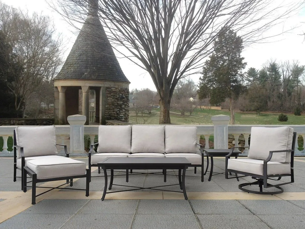 Provence 4 Piece Seating Set