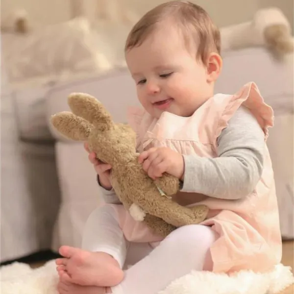 Senger Naturwelt Organic Cotton Soft Toy Animal Baby Rabbit - Beige