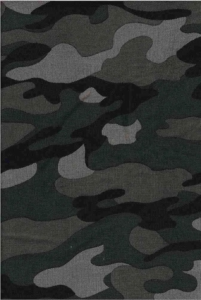 SOFT POLYESTER MESH CAMOUFLAGE NF00033-005