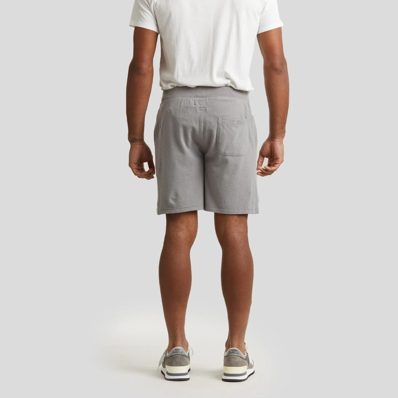 Sport Micro Pique Shorts - Light Gray