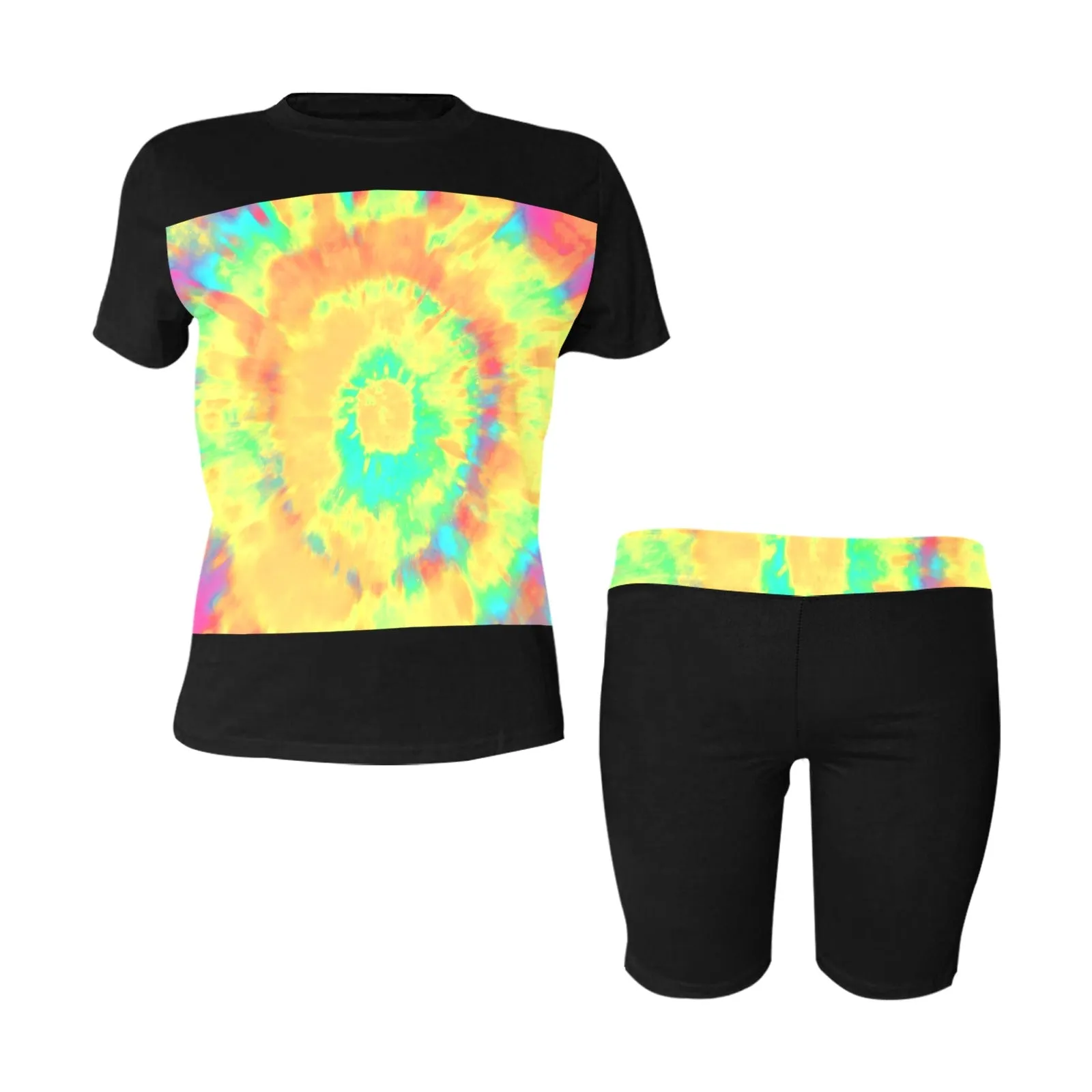 Tie Dye Women's Workout Set